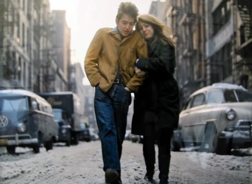 DON HUNSTEIN (1928-2017), Bob Dylan and Suze, New York, 1960