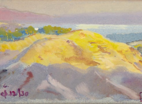 Cooper, Santa Barbara with Rincon Peak