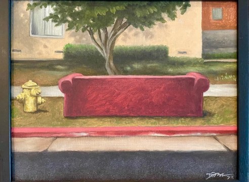 DOMONIC BREAUX , Homeless couch 2, 2023