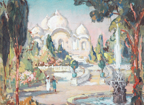 COLIN CAMPBELL COOPER (1856-1937), "Sketch for Decoration", ND