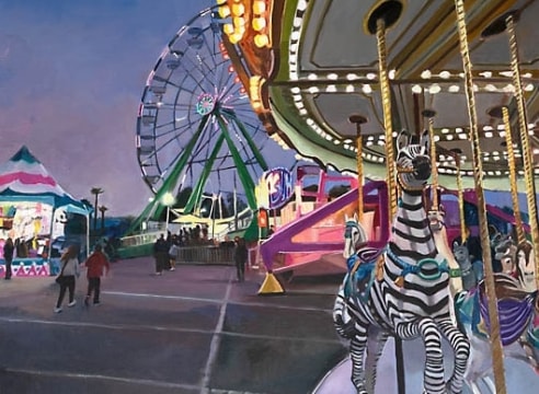 PATRICIA CHIDLAW , Zebra Ride, 2024