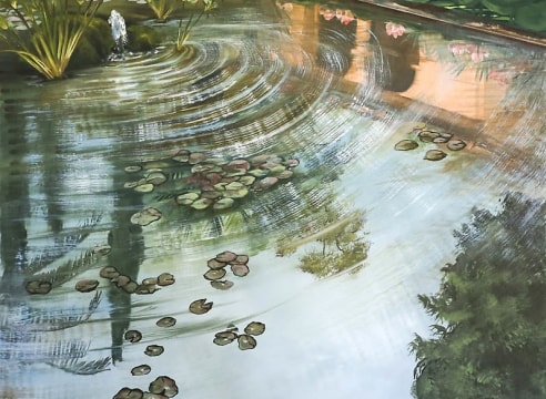 HILARY BROCK , Lotus Land Reverie, 2025