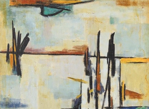JUDITH ROTHSCHILD (1921-1993), Night Marsh, 1957