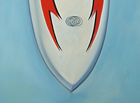 HANK PITCHER (b. 1949), Fish with Lightning Bolts, 2006.