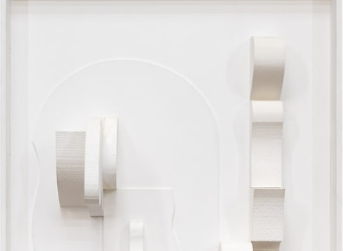 SIDNEY GORDIN (1918-1996), Untitled (White Relief), c. 1964