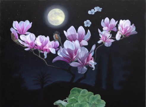 SUSAN MCDONNELL, Midnight at Lotusland, 2025