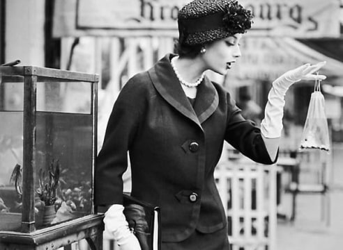 GEORGES DAMBIER (1925-2011), Marie helene et Le Poisson Rouge, 1957