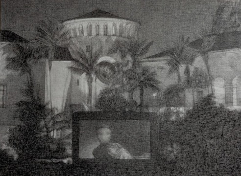 MARK LOZANO , movie nite at sunken gardens, 2024