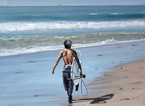 JOHN NAVA , Walking Surfer 1, 2011