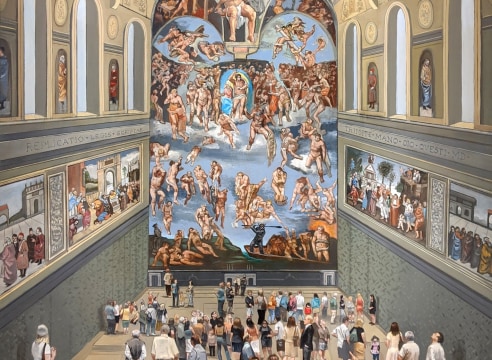 MICHAEL DVORTCSAK (1938-2019), The Sistine Chapel, 2010