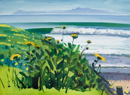 HANK PITCHER , Coal Oil Point, Spring, Big Swell, 2016