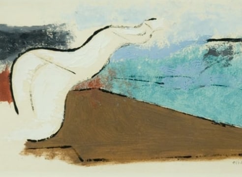 ELISE SEEDS (1902-1963), Swimmer, 1936