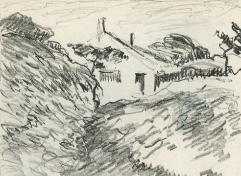 LEON DABO (1864-1960), Pierre Bonnard's Summer House, c. 1938
