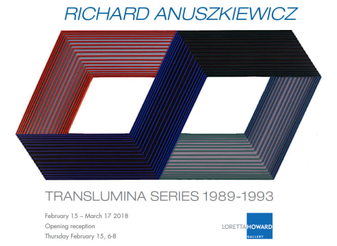 Richard Anuszkiewicz: Translumina Series (1989-1993)