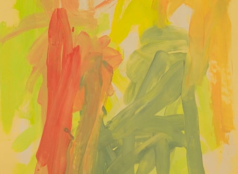Leah Durner: Paintings on Italian Colored Paper