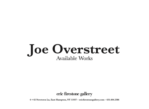 Joe Overstreet - ART SG 2023 - CLIENT PACKAGE