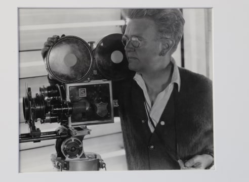 Silver Print Depicting Photographer Karl Struss by Edward Weston