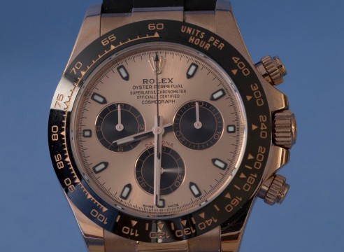 ROLEX DAYTONA 116515 EVEROSE GOLD with Pink Counters #U95682x6