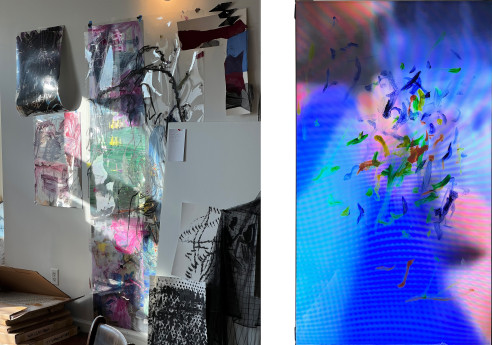 Nick Mauss and Ken Okiishi