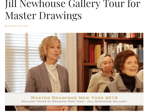 Profile on Drawing New York: Jill Newhouse Gallery, January 2019