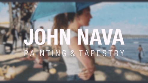 JOHN NAVA: Painting & Tapestry