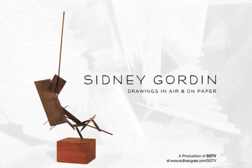 SIDNEY GORDIN: Drawings in Air & On Paper