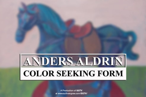 ANDERS ALDRIN: Color Seeking Form  A Production of SGTV at www.sullivangoss.com/SGTV/