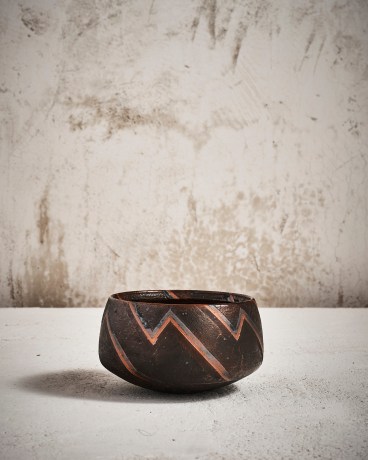 Abstract Decorated Bowl