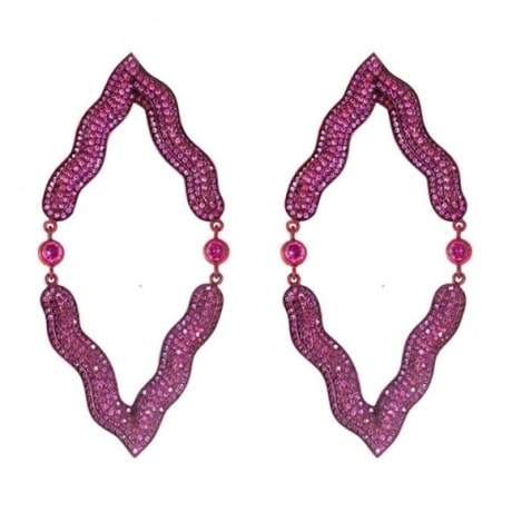 Red Victoria Earrings