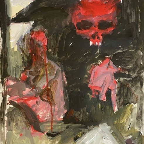 Theater, Two Figures