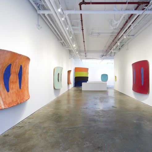 Installation view of Ron Gorchov: Spice of Life