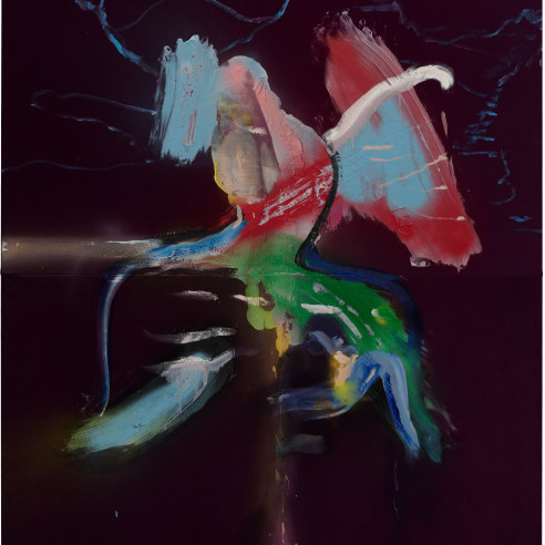 Julian Schnabel vs. Death At Pace Gallery Los Angeles