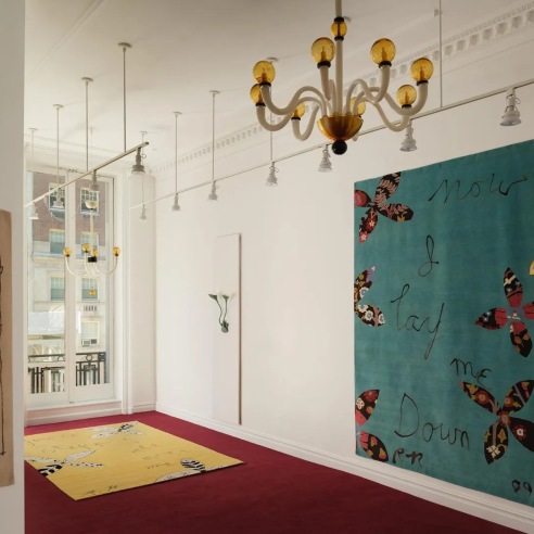The Spirit Of Rene Ricard Lives On In A New Collection Of Rugs