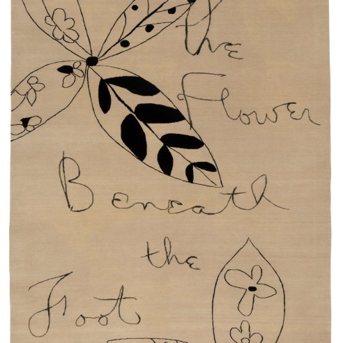 The Spirit Of Rene Ricard Lives On In A New Collection Of Rugs