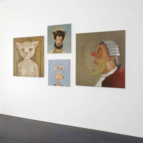 Sean Landers: La Periode Vache