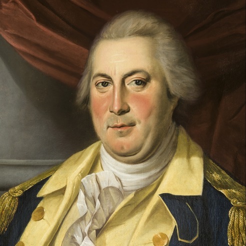 CHARLES WILLSON PEALE (1741–1827), "Portrait of General David Forman  Oil on canvas, 51 1/2 x 39 5/8 in.