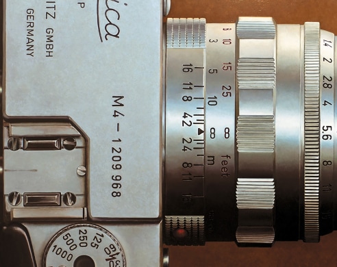 photo closeup of film camera