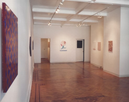 Painting installation view