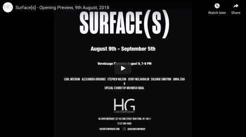 &quot;Surface[s]&quot; - group show