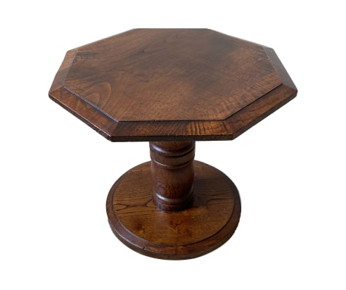GUERIDON TABLE WITH OCTAGONAL TOP