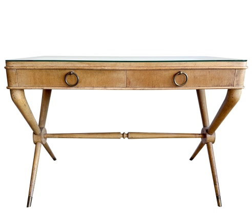 LIGHT WOOD FRENCH DESK
