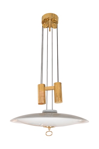 Adjustable Ceiling Fixture by Max Ingrand for Fontana Arte