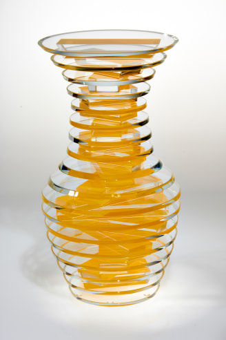 Middy Polished Plate Glass Vase #14
