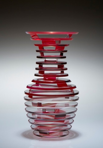 Middy Polished Plate Glass Vase #5