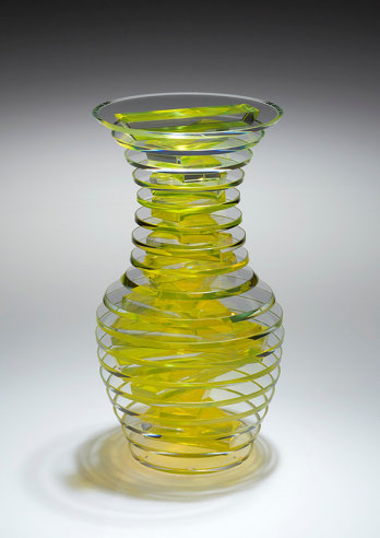 Middy Polished Plate Glass Vase #9