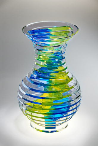 Middy Polished Plate Glass Vase S2 #4