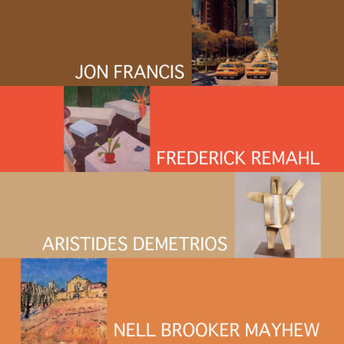 Cover of THE FALL FOUR: Jon Francis, Frederick Remahl, Aristides Demetrios, and Nell Brooker Mayhew catalog