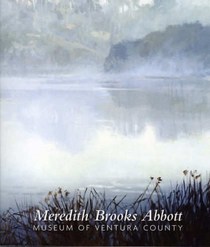 Cover of "NATURE'S PALETTE: Meredith Brooks Abbott" catalog from the Museum of Ventura County