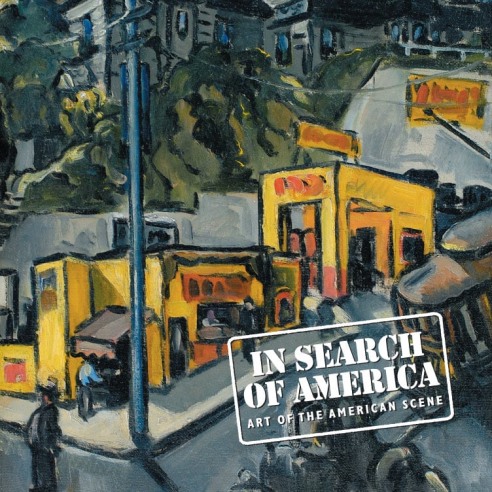 Cover of IN SEARCH OF AMERICA: Art of the American Scene catalog from 2004