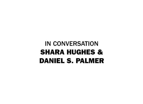 In Conversation: Shara Hughes &amp; Daniel S. Palmer